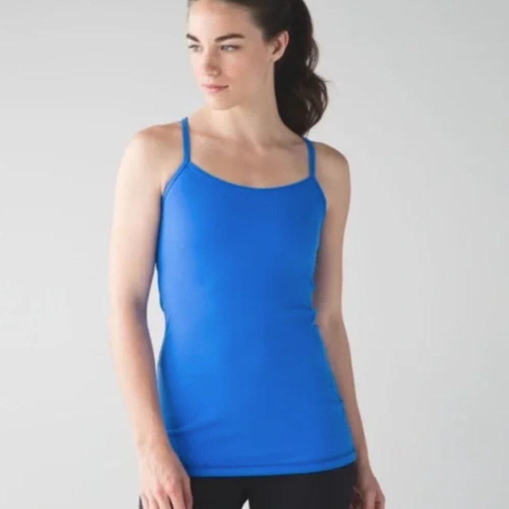 Lululemon Blue Tank Top